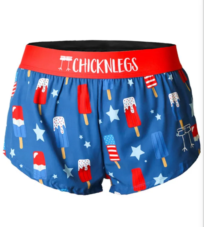 Women's USA Popsicles 1.5" Split Shorts
