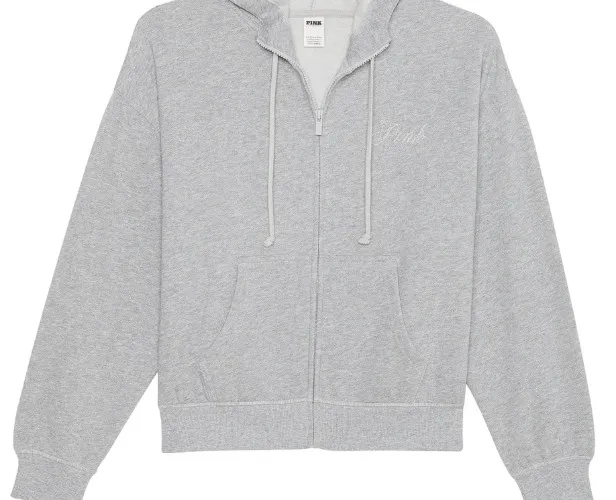 Buy Everyday Fleece Full-Zip Hoodie - Order Hoodies & Sweatshirts online 5000009687 - PINK US