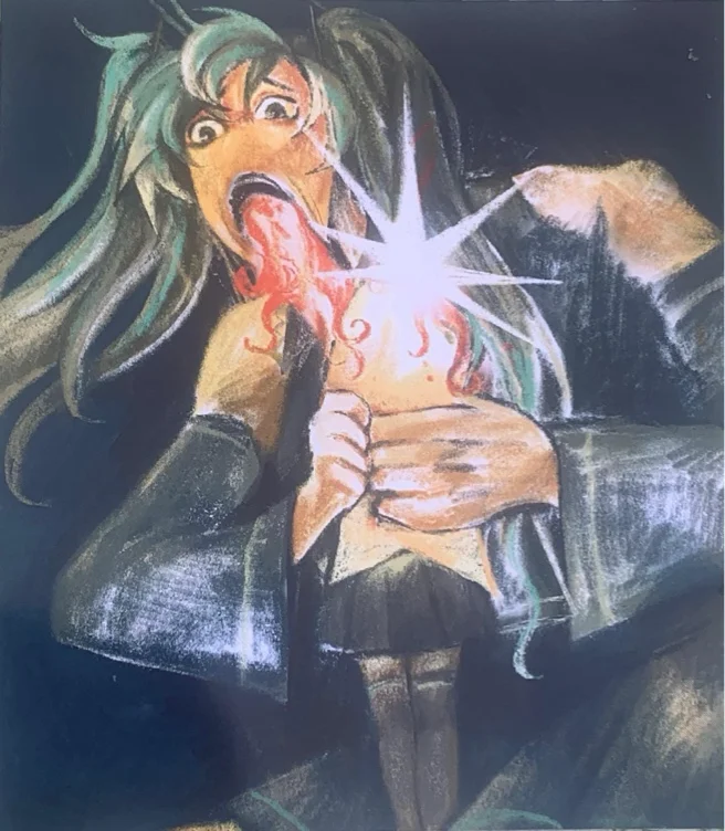 Miku Devouring Miku Print