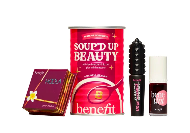 Soup'd Up Beauty - Benetint, Hoola Bronzer and Mini BADgal BANG! Set - Benefit Cosmetics | Sephora