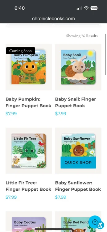 Finger Puppet Books