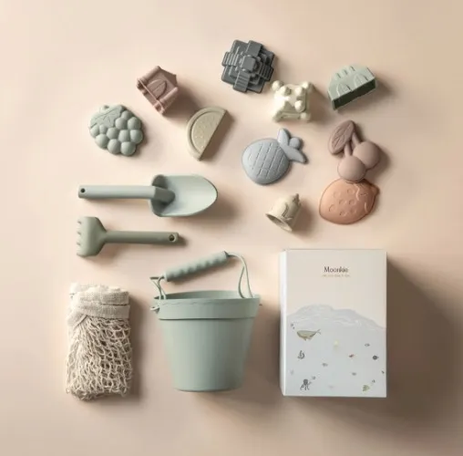 Silicone Beach Toy Set (Ether) | Standard Box Gift Set / No