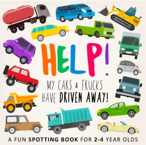 Help! My Cars & Trucks Have Driven Away!: A Fun Spotting Book for 2-4 Year Olds: A Fun Where's Wally/Waldo Style Book for 2-5 Year Olds : Books, Help!, Books, Webber: Amazon.com.au: Books