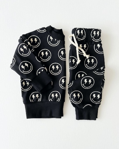 LPK Jogger Set - Electric Smiley
