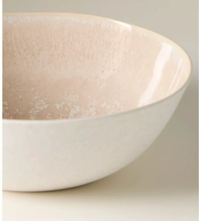 Dakota Cream Melamine Serving Bowl