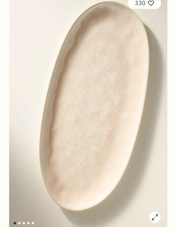 Dakota Oval Melamine Platter