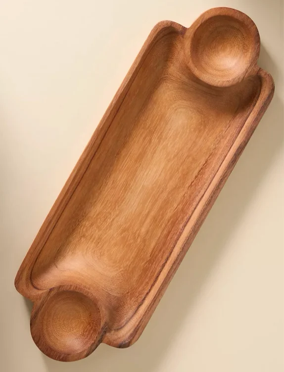 Atwood Solid Acacia Wood Cheese Board