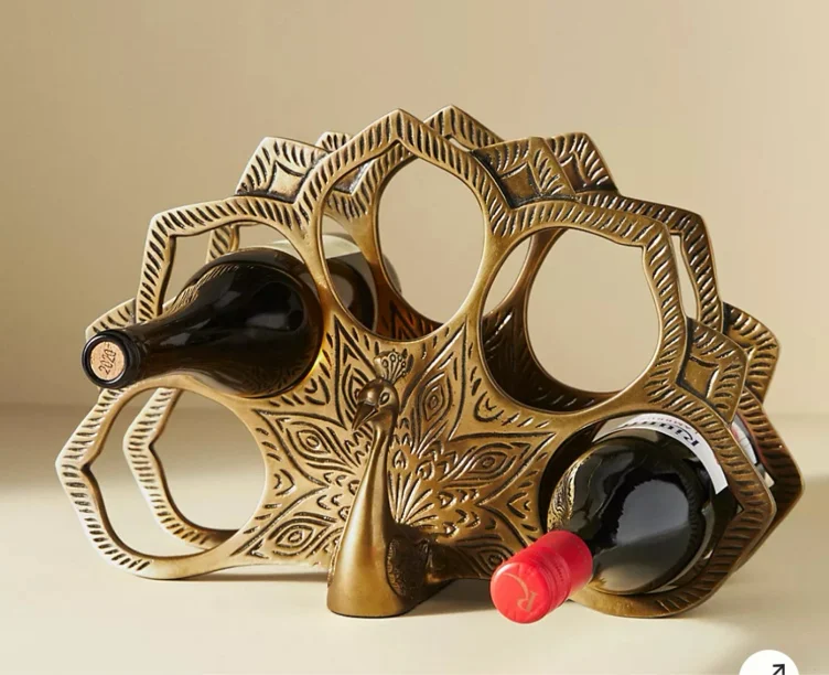 Pavo Wine Bottle Holder