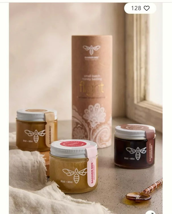 Energize Honey Tasting Flight, Set of 3