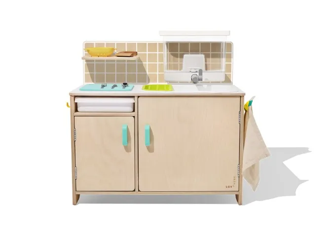 The Real Life Play Kitchen | Kids Kitchen Set | Lovevery