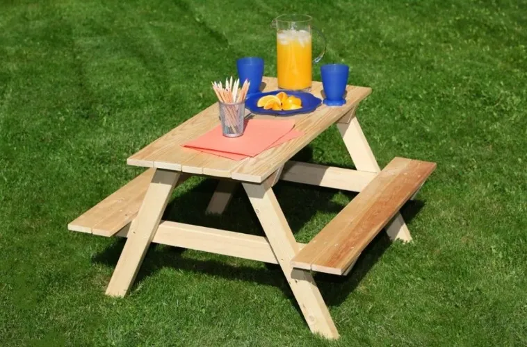 36-inch L Kids' Patio Picnic Table
