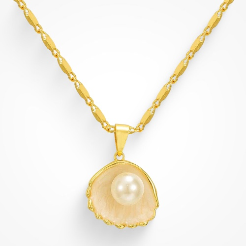 Meribella Necklace | Mother of Pearl / Gold