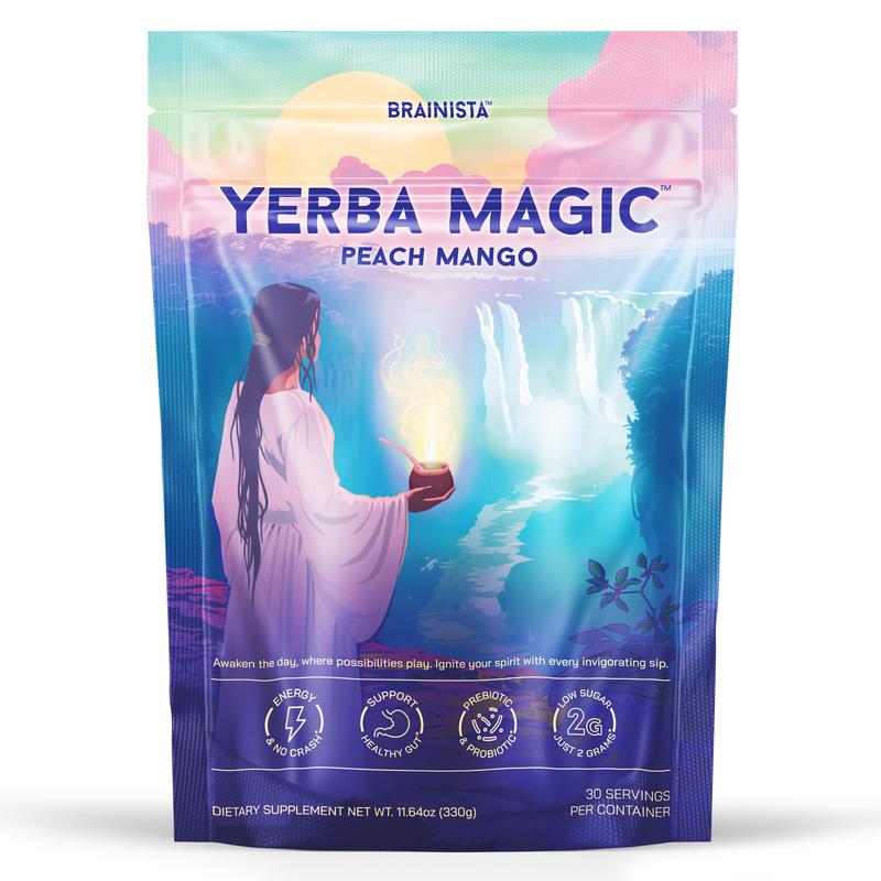 Yerba Magic | Yerba Mate Instant Tea Powder | Peach Mango Flavor | 30 Servings - TikTok Shop