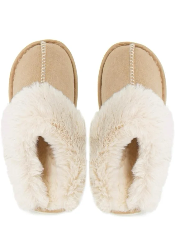 NewYouDirect Slippers for Women Men Cozy Memory Foam Plush Fleece House Shoes Furry Wool-Like w/Indoor Outdoor