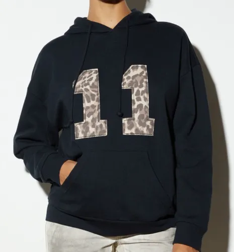 pacsun 11 leapord fill hoodie