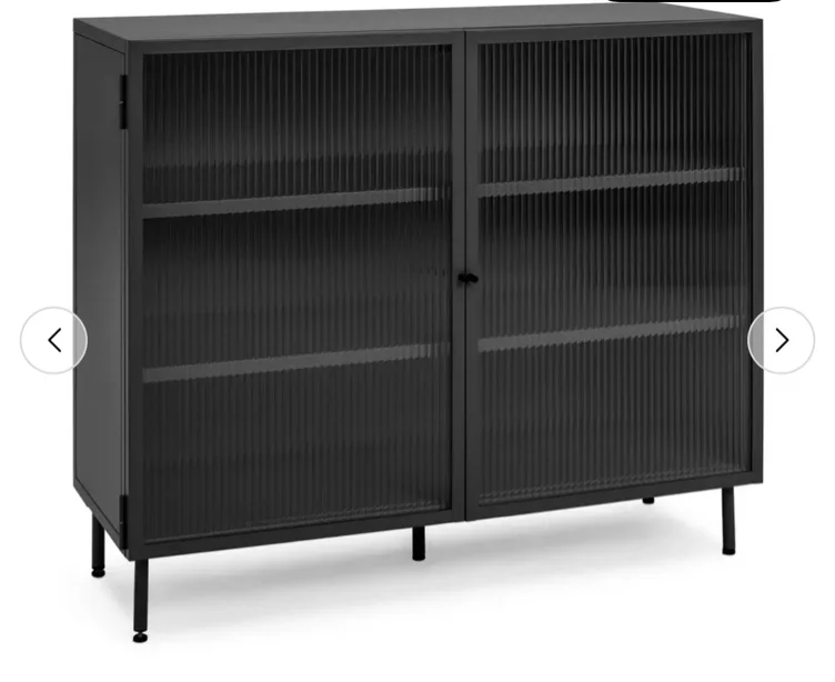 Buy Habitat Morillo 2 Door Sideboard - Black | Sideboards | Habitat