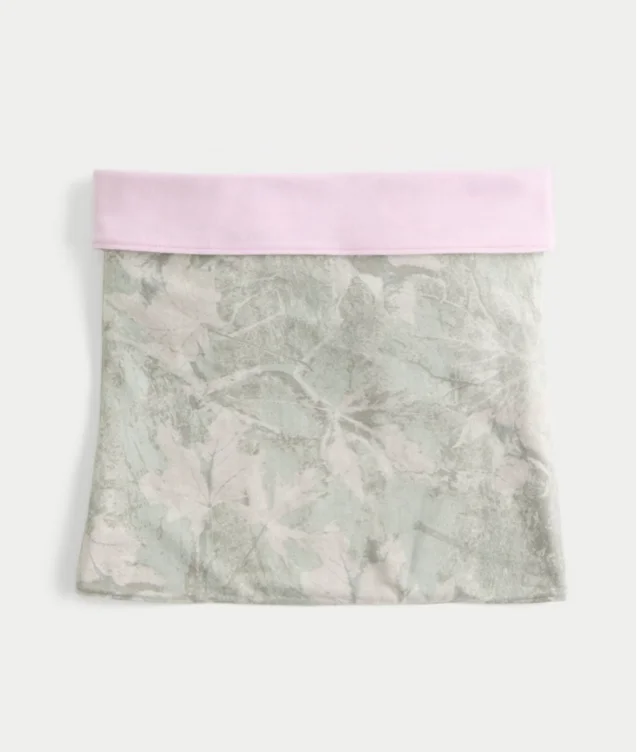 Strapless Reversible Foldover Tube Top