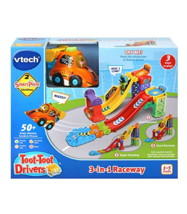VTech Toot-Toot Drivers 3-in-1 Raceway