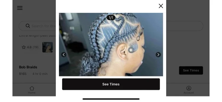 Hair done 