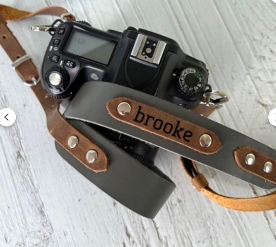 Personalized Camera Strap