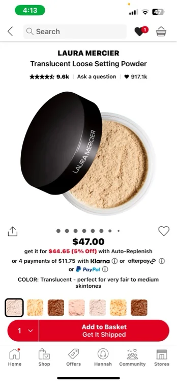 Translucent Loose Setting Powder - Laura Mercier | Sephora