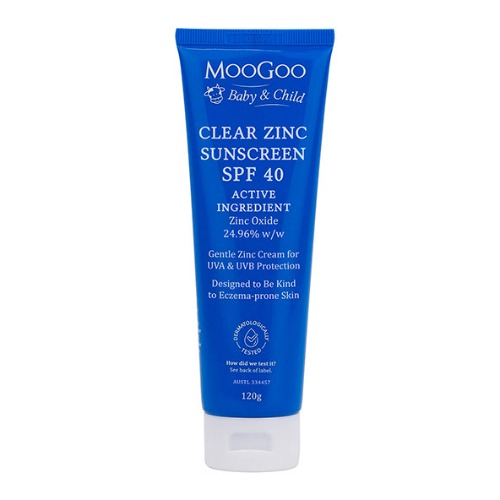 Baby Clear Zinc Sunscreen SPF 40 120g | Default Title
