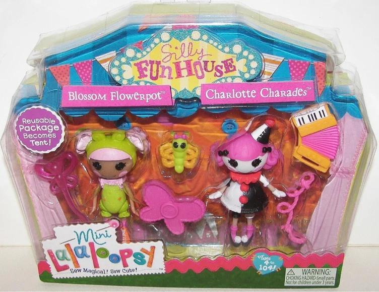 Silly Funhouse - Blossom Flowerpot and Charlotte Charades