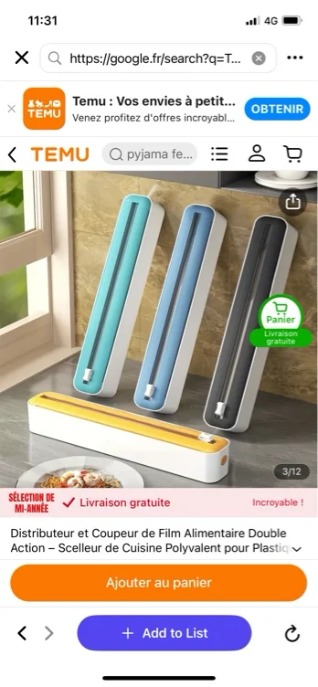 dispenseur coupe folie   – scelleuse polyvalente - Temu France