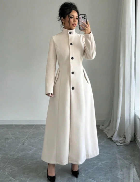 White trench coat