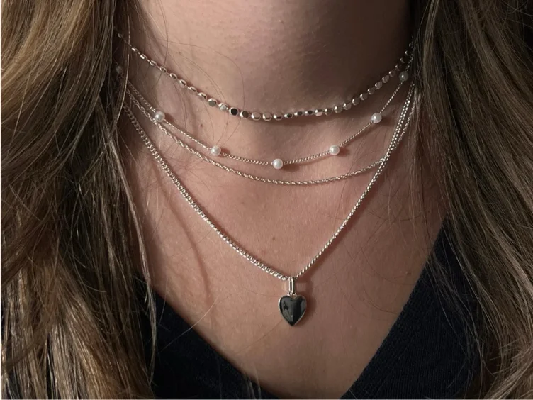 Heartless Necklace | Silver