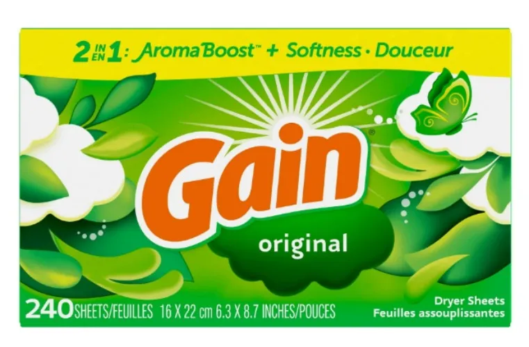 Gain Fabric Softener Dryer Sheets