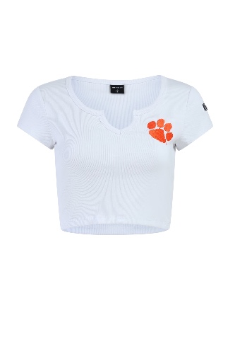 Clemson University Cali Tee | X-Small / White