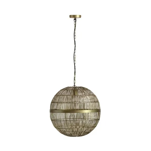 Globo HERMI Lampadario a sospensione Ottone antico, 1-Luce