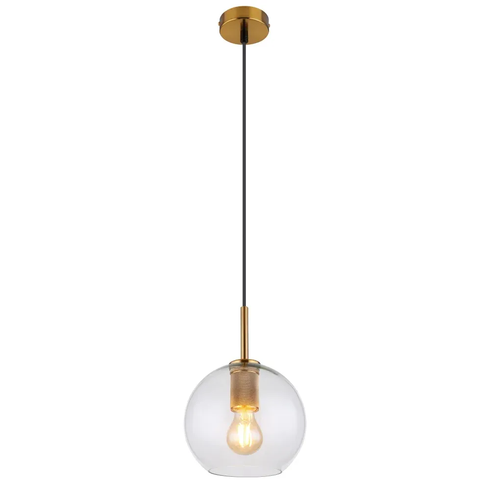 Globo ADARA Lampadario a sospensione Ottone, 1-Luce