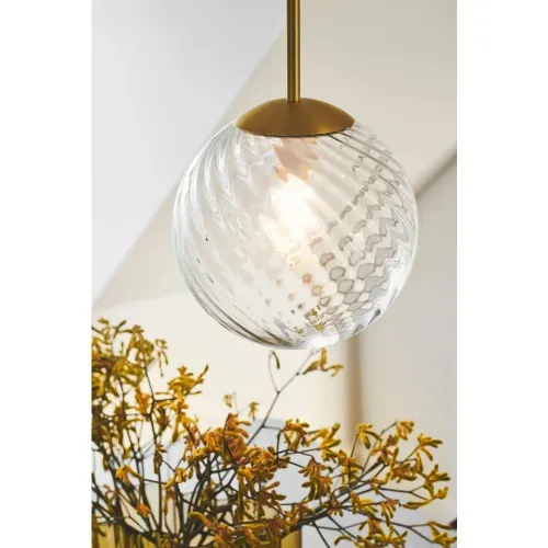 Nordlux CHISELL Lampada a Sospensione Ottone, 1-Luce