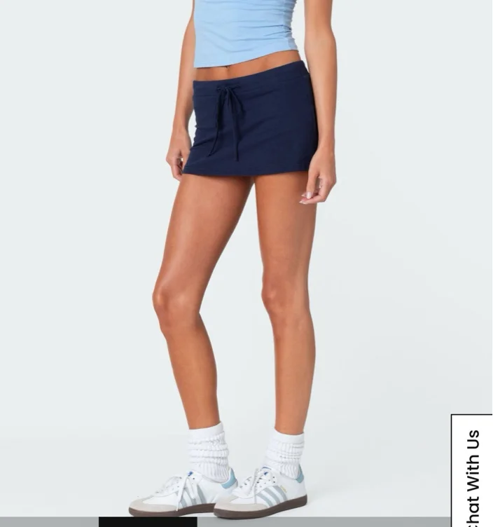 Bayside Slitted Micro Skort