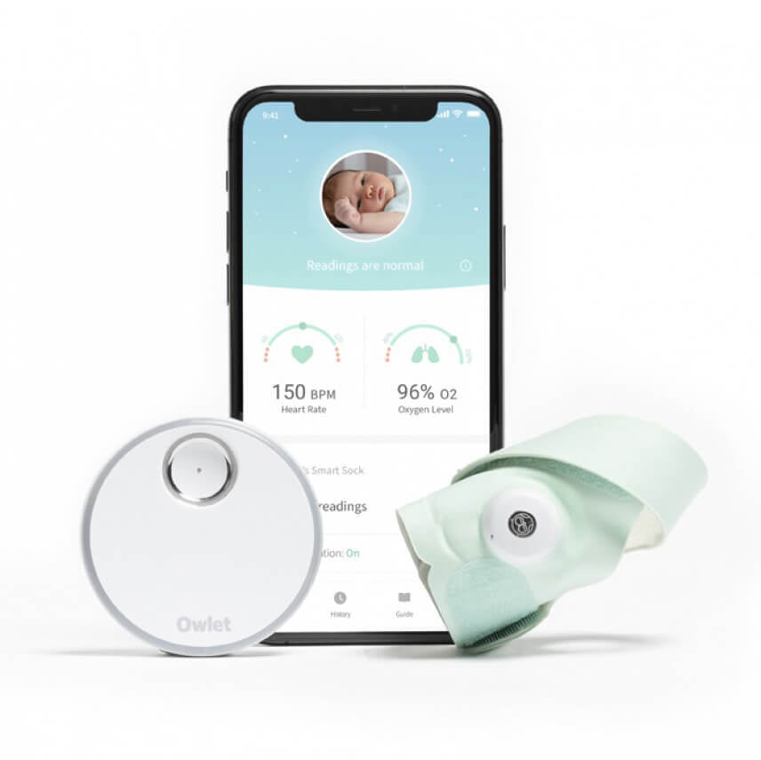 Owlet Smart Sock 3 Baby Monitor | Mint