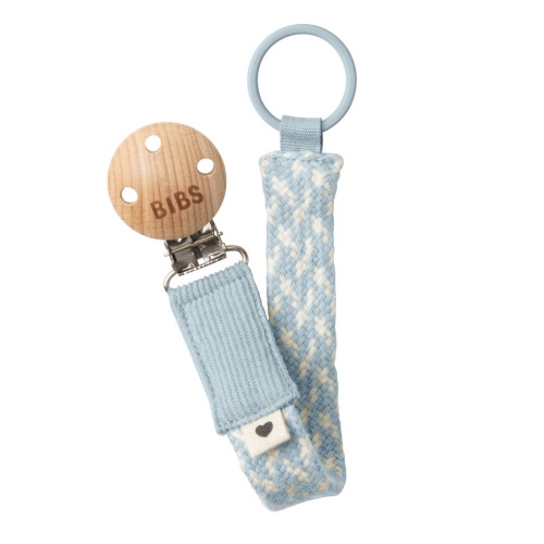 Bibs Pacifier Clip Baby - Blue | Soothers | Baby Bunting AU