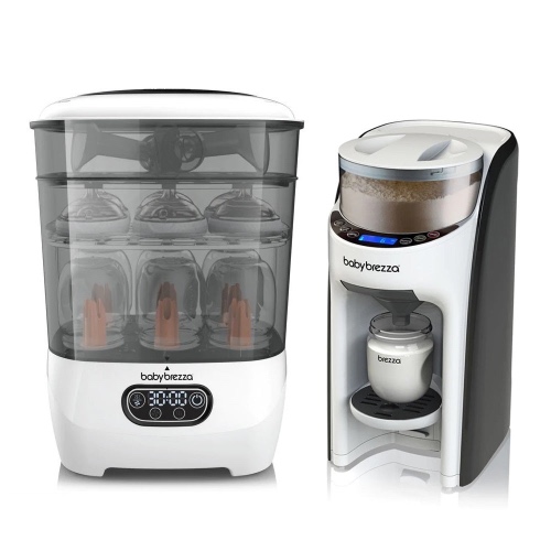 Baby Brezza Formula Pro Dispenser Plus Steriliser & Dryer Bundle | Default Title
