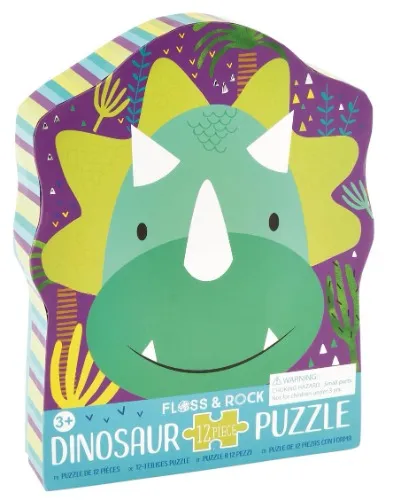 Floss and Rock - Dinosaur Puzzle 12pc