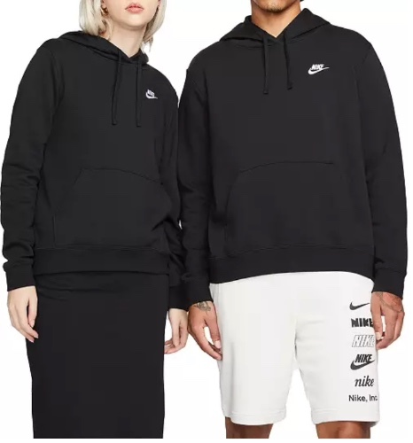 womens black nike hoodie
