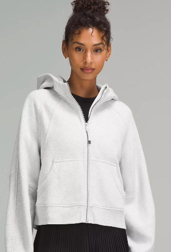 Scuba Oversized Full-Zip Hoodie