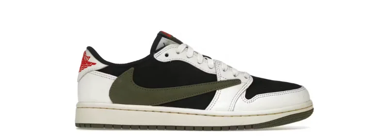 Jordan 1 Retro Low OG SP Travis Scott Olive