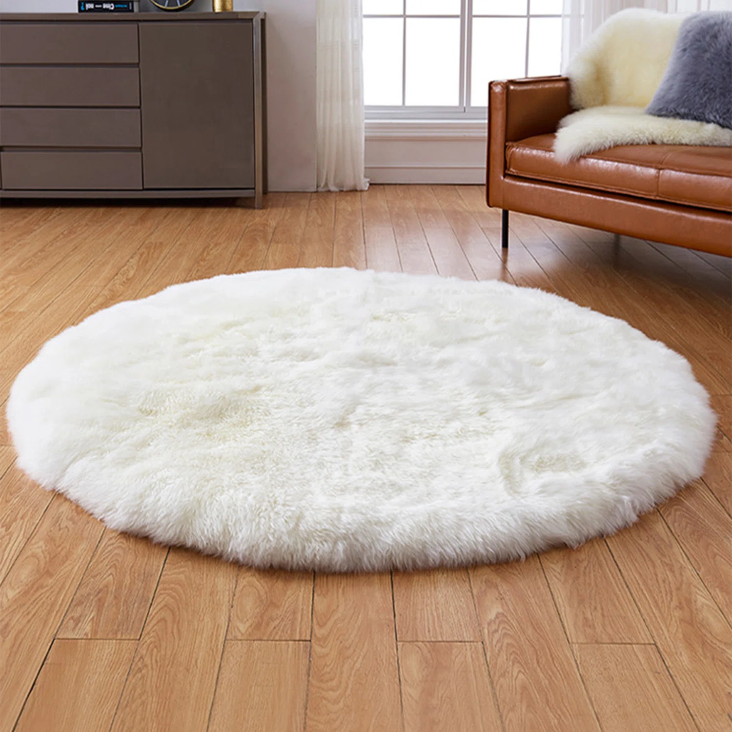 Malakie Performance Faux Sheepskin Rug
