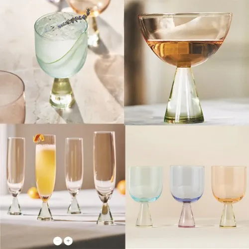 Drinkware Set - Wine, Cocktail