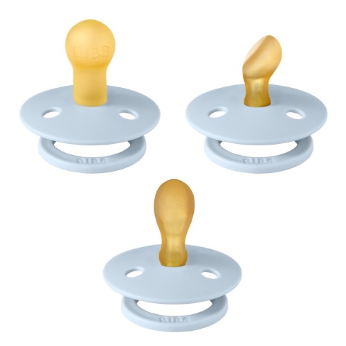 Bibs Try-It Pacifier Baby Blue 3 Pack