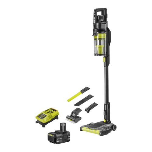 Ryobi 18V ONE+ HP 2 x 4Ah Brushless Pet Stick Vacuum Kit