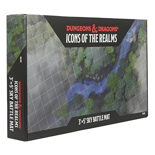 WizKids D&D Icons of The Realms: Battle Mat (Sky Battle Mat) - Sky Battle Mat