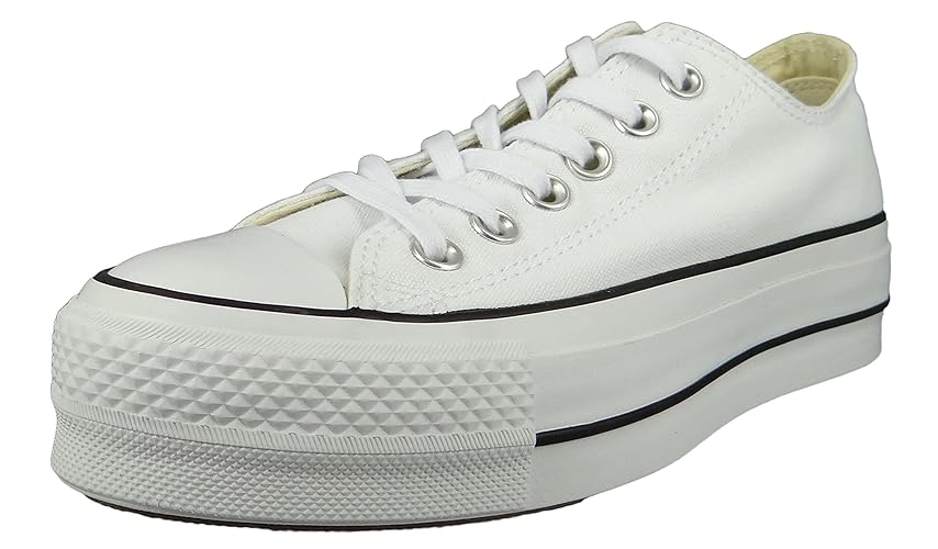 Converse Women's Chuck Taylor All Star Lift Sneakers - 8 - White/Black/White