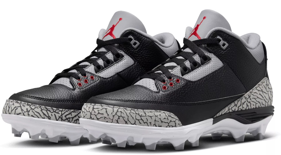 Men's Air Jordan 3 Retro TD Mid Football Cleats